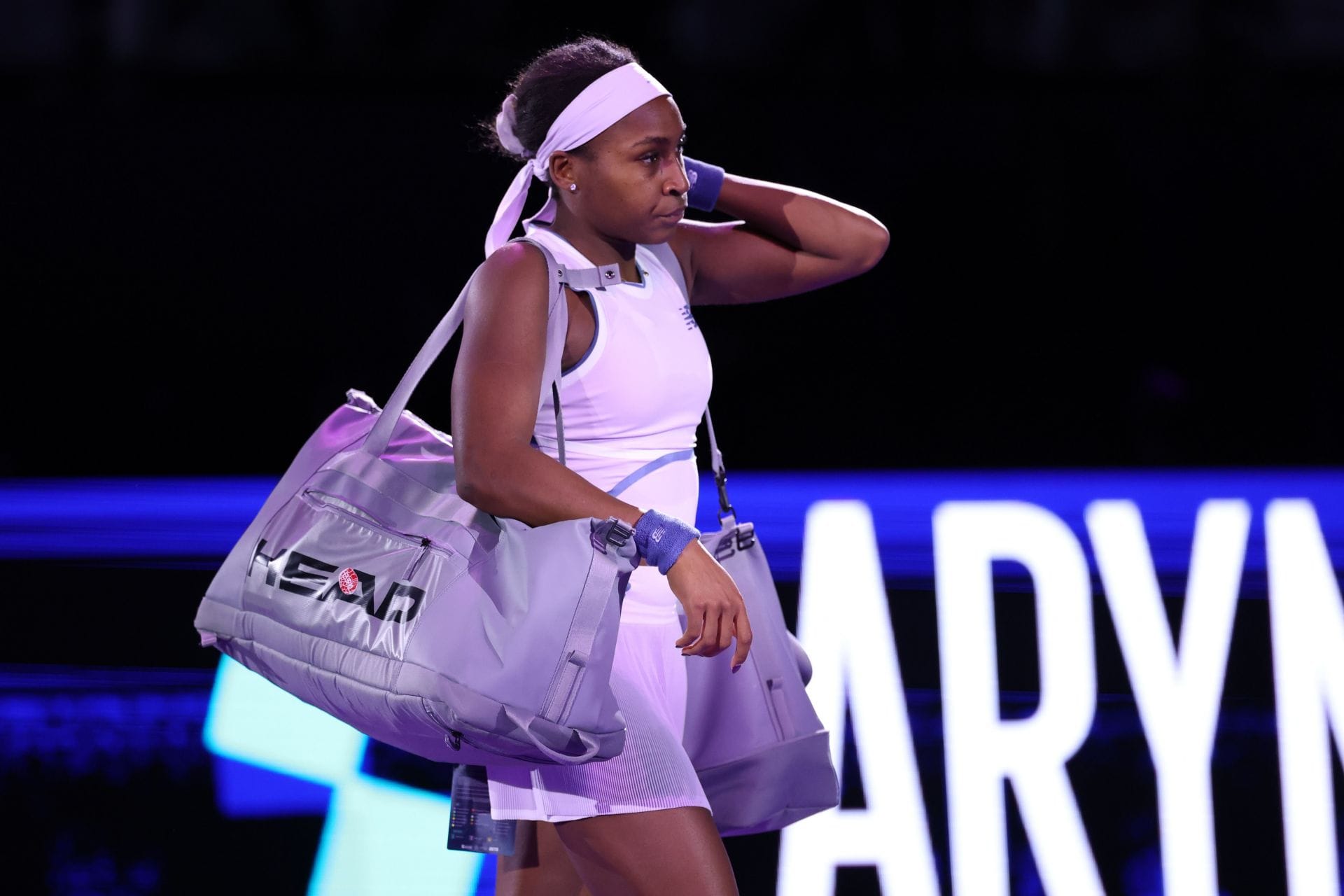 Coco Gauff at the WTA Finals 2025 - Day 6 - (Source: Getty)