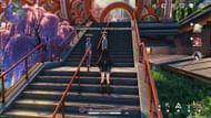 Your Name's iconic stair scene (Image via Kuro Games)