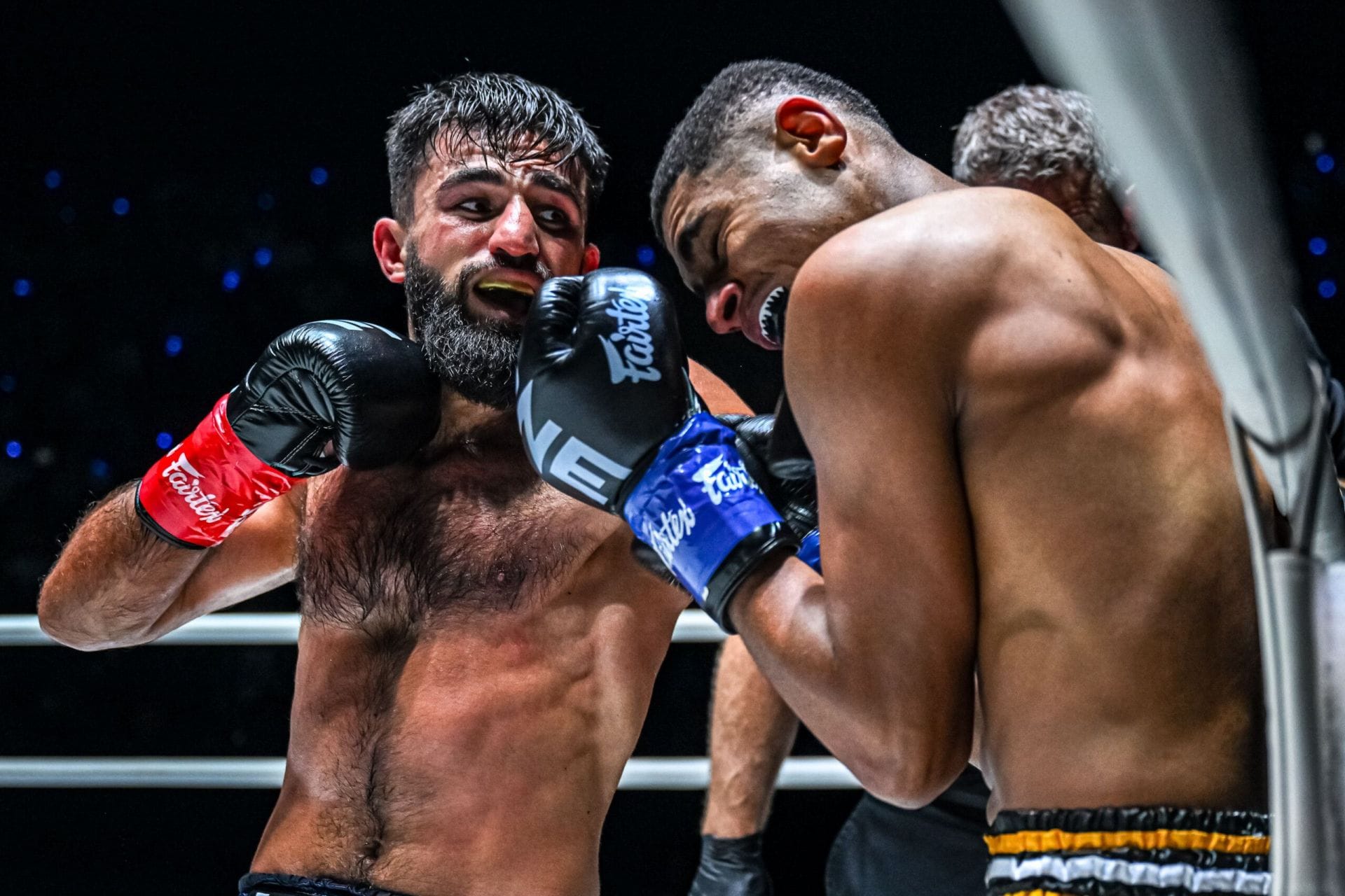 Marat Grigorian (left) eyes a statement win at ONE 173 in Japan. [Image: ONE Championship]