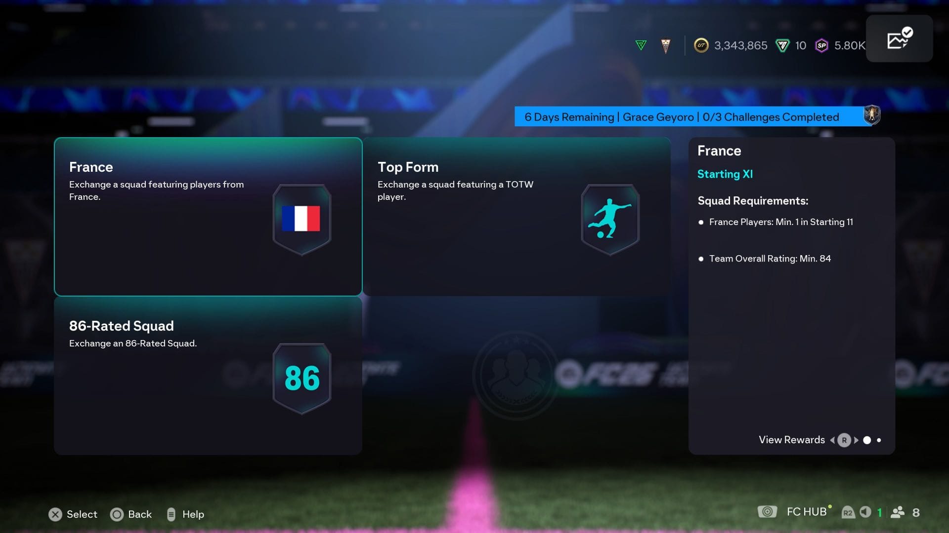 The requirements (Image via EA Sports)