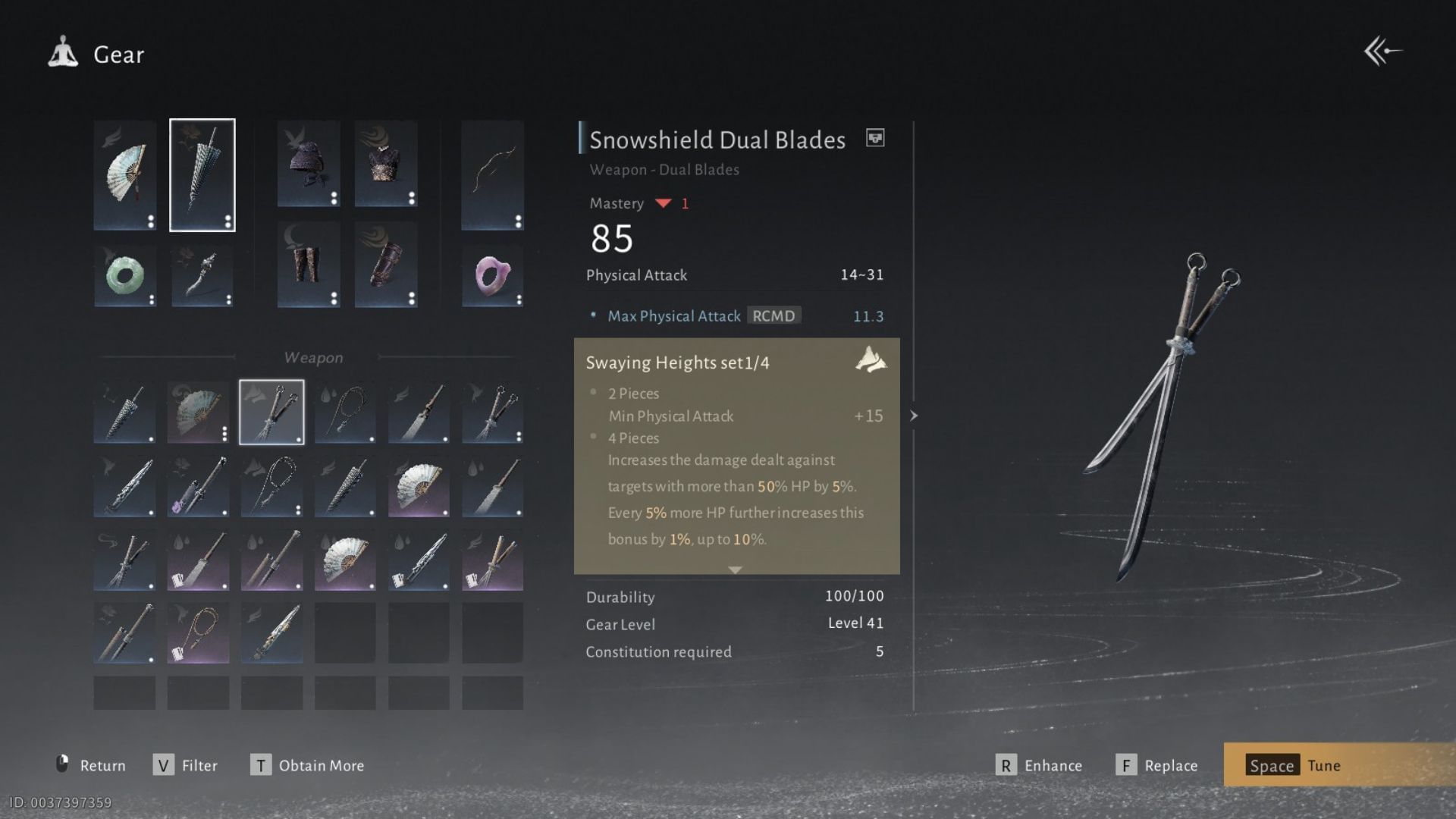 Bộ Độ cao lắc lư (Hình ảnh qua NetEase)