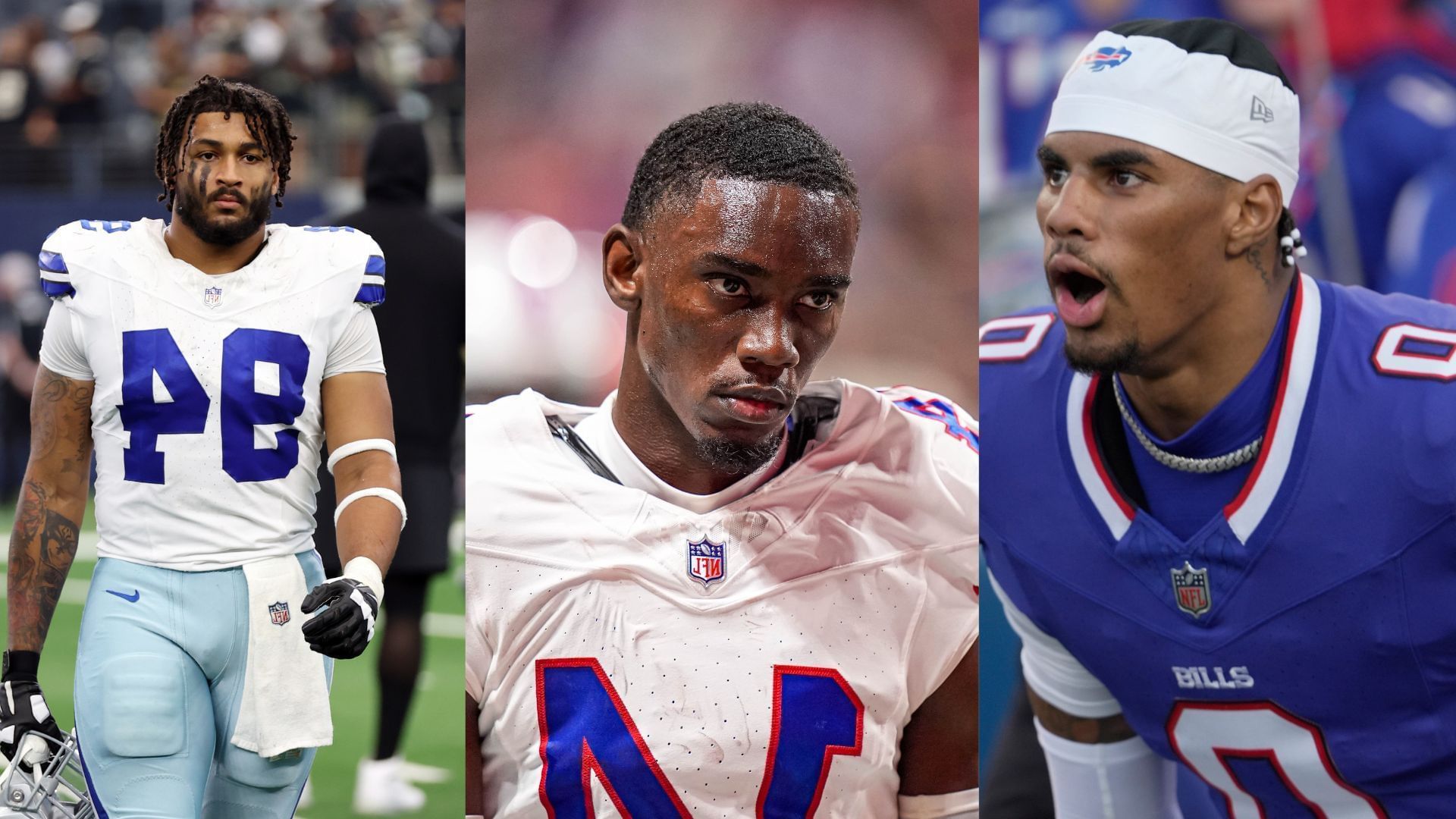 Bills WR Tyrell Shavers, Marshawn Kneeland, Keon Coleman
