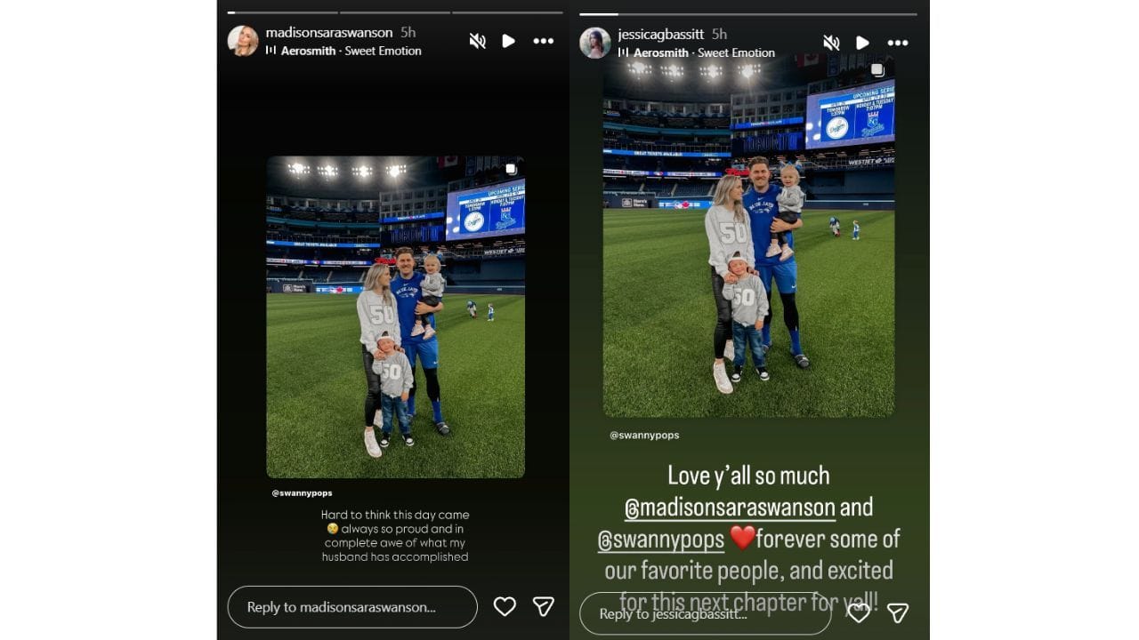 Madison and Jessica&#039;s Instagram stories