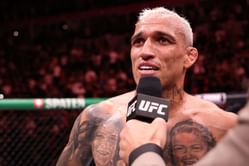 "My goal now is to fight for the BMF against Holloway" - Charles Oliveira shares exciting plans once he beats Max Holloway