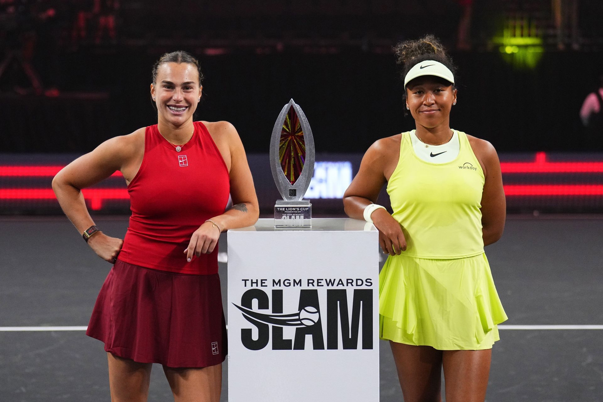 Aryna Sabalenka and Naomi Osaka - Source: Getty