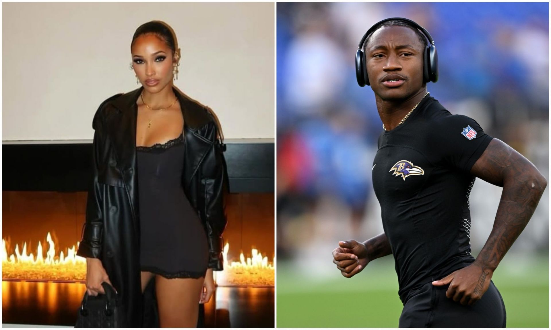 Zay Flowers swoons over GF Kennedi 