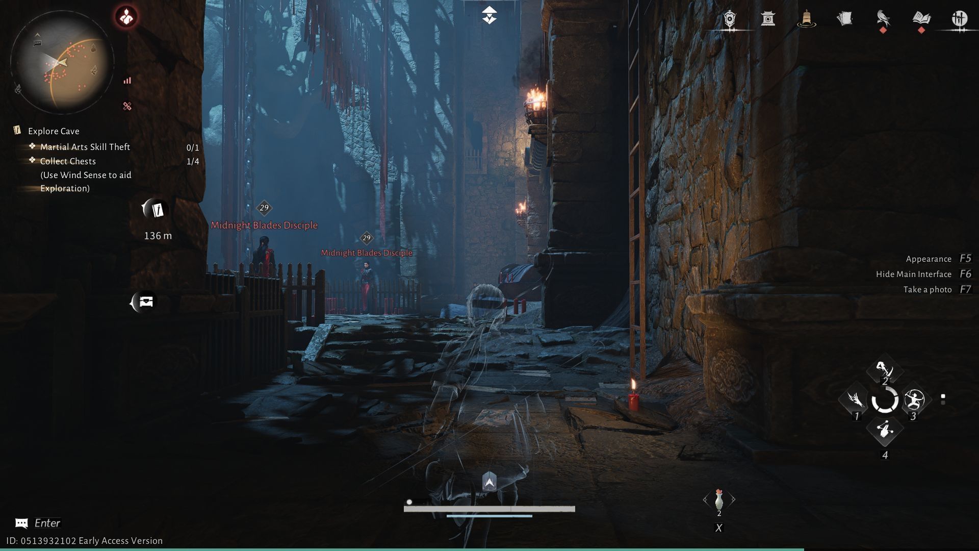 Take the ladder (Image via NetEase Games)