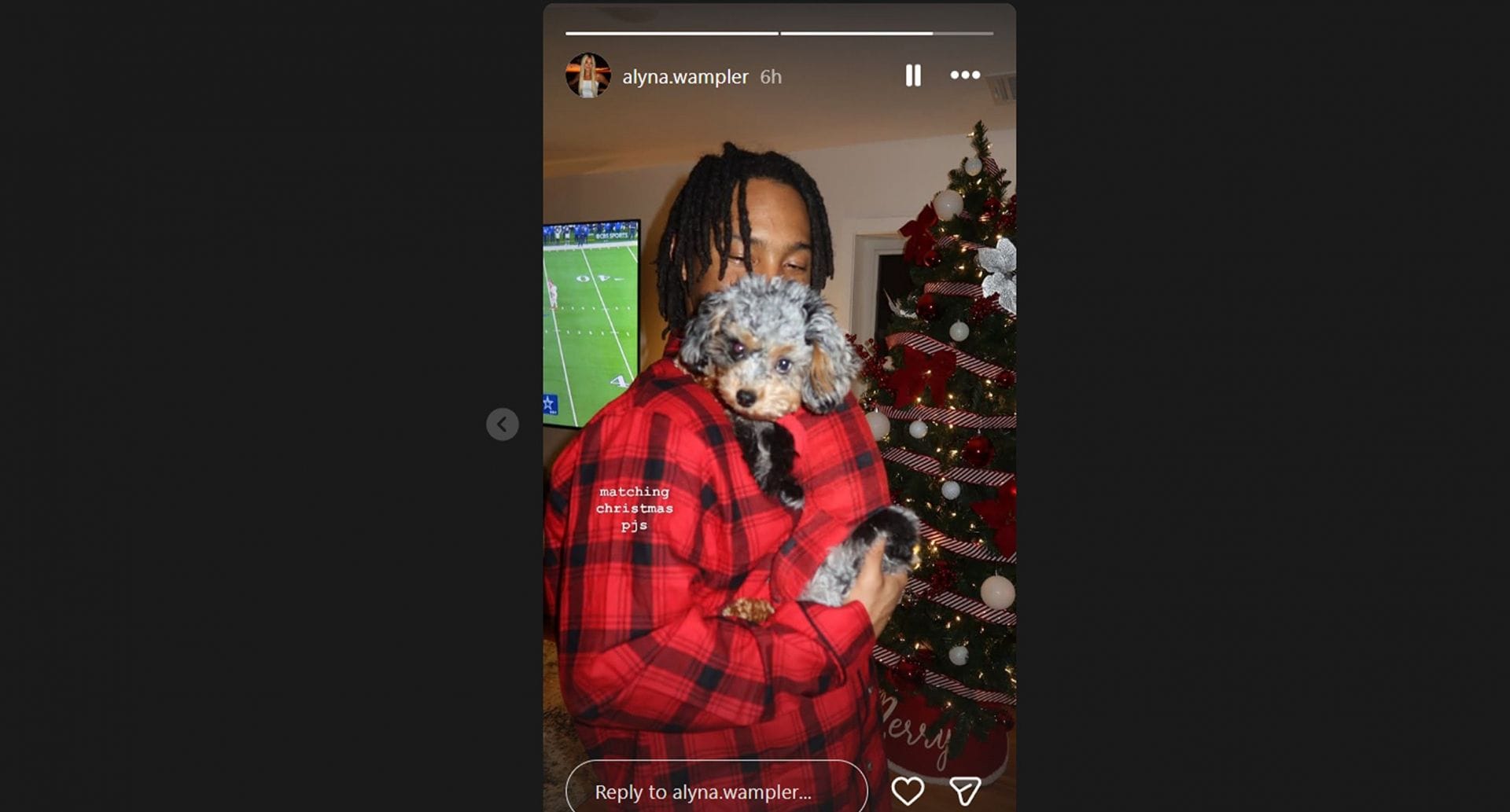 Wan&rsquo;Dale Robinson&#039;s girlfriend, Alyna Wampler, offers a glimpse of early Christmas preparations@alyna.wampler