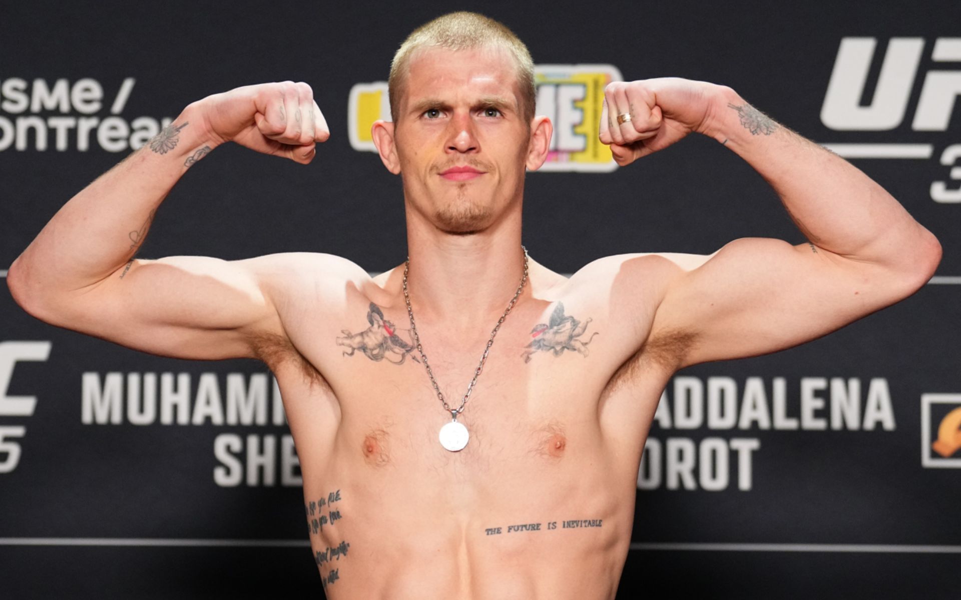 Ian Machado Garry reacts to the UFC 322 main event fight. [Image courtesy: Getty Images]