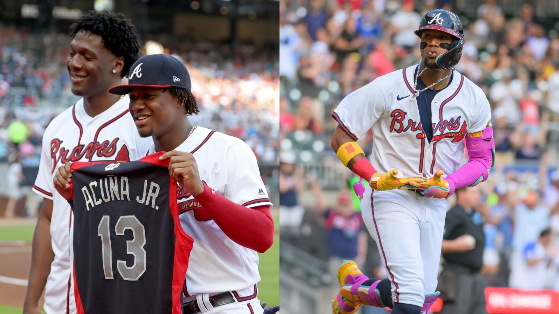 Ronald Acuna Jr. and Luisangel Acuna are playing in the Venezuelan Professional League (Source: Getty Images)