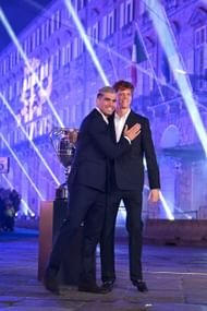 Alcaraz and Sinner at the Nitto ATP Finals 2025 (Image Source: Getty)