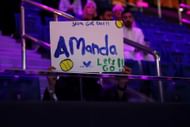 Fans cheer for Anisimova at the WTA Finals 2025 - Day 5 - Source: Getty