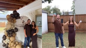 Shea Langeliers' wife Raegan dons chic blue-striped bikini on dreamy Hawaiian 'sunrise snorkel' date with Athletics star hubby