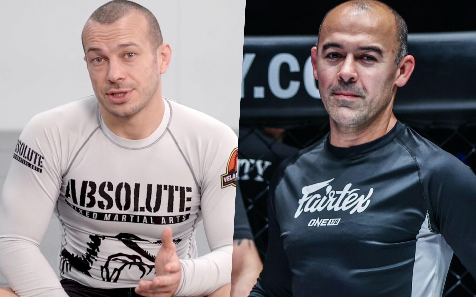 Lachlan Giles (L) and Marcelo Garcia (R) | Photo by ONE Championship