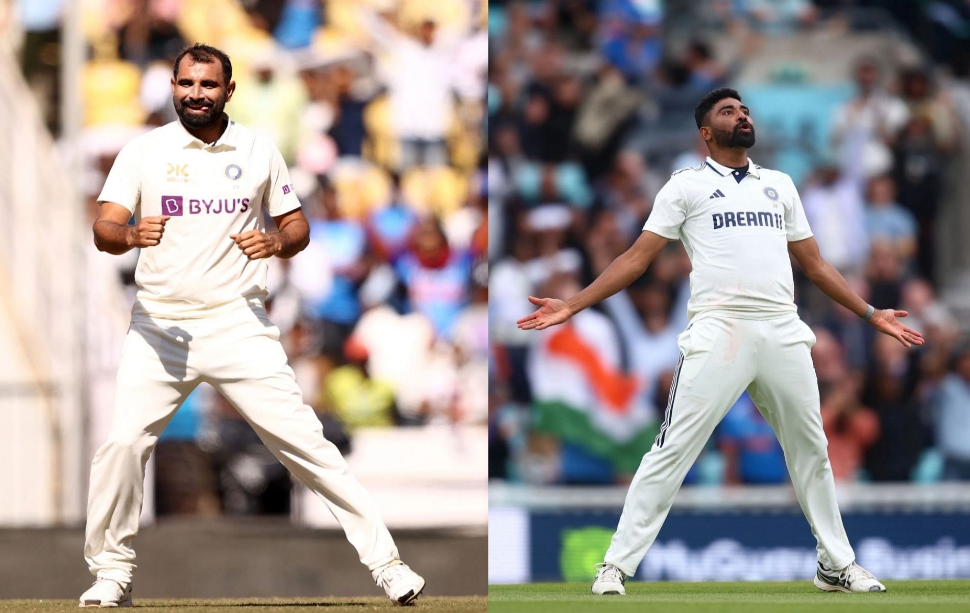 Mohammad Shami, Mohammed Siraj