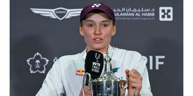 Elena Rybakina reveals plans to reunite with her family after controversy over her sister Anna's absence from WTA Finals celebrations