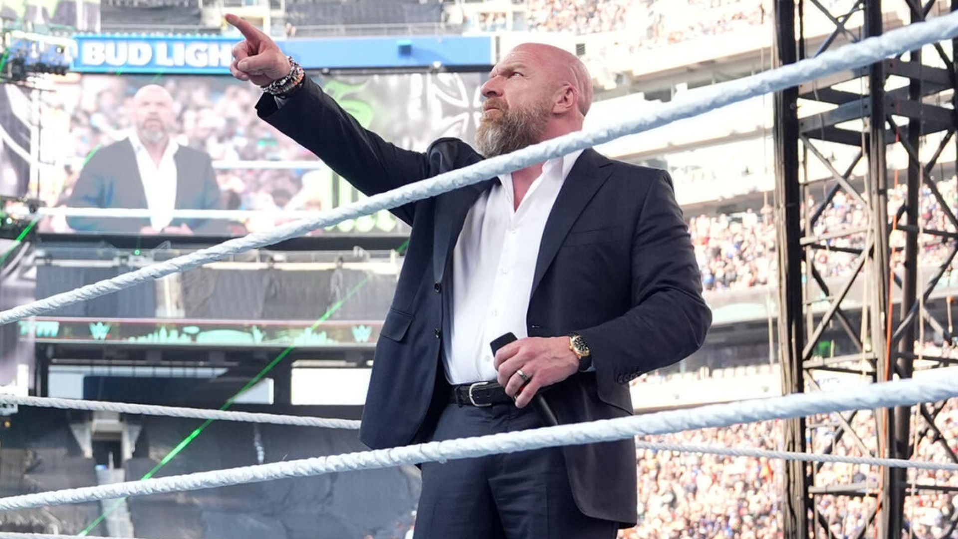 Triple H at WWE SummerSlam 2025! [Image credit: WWE.com]