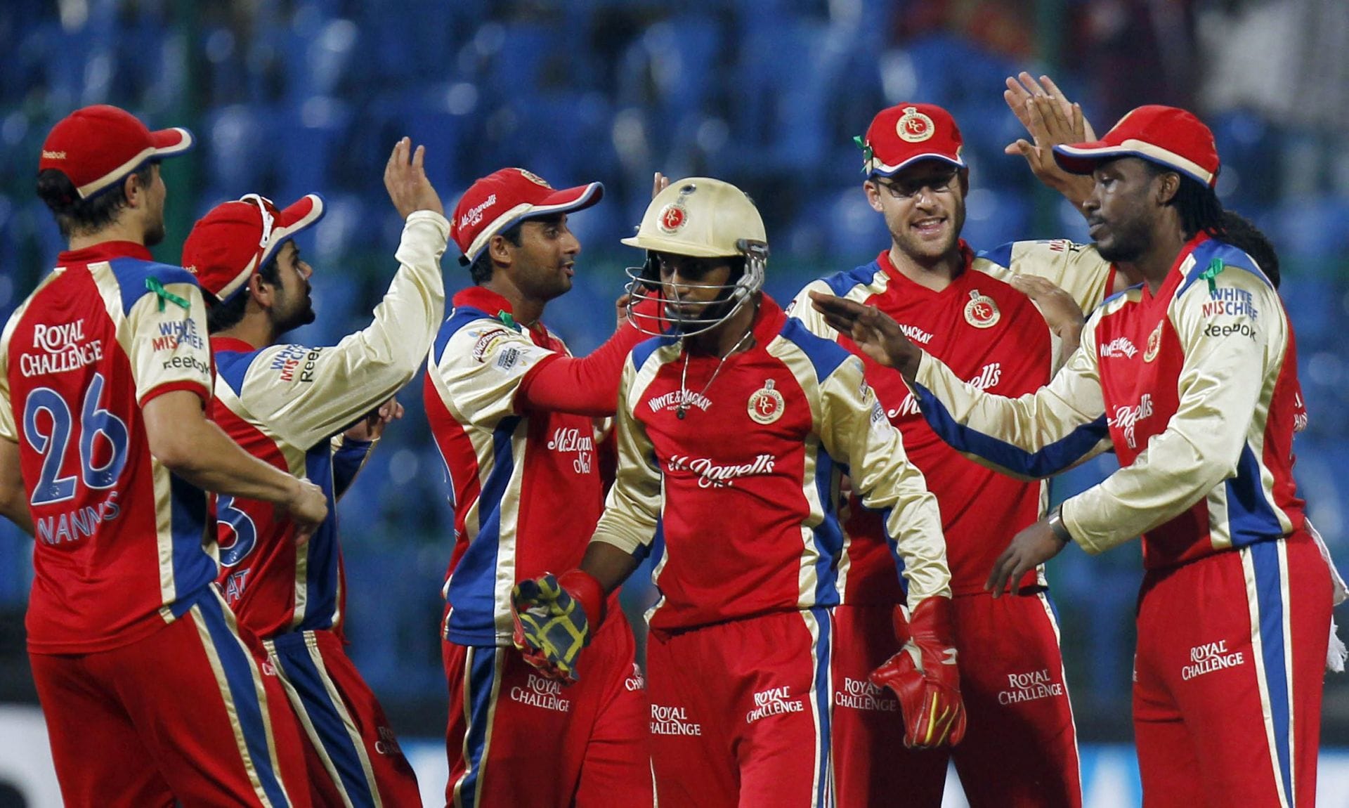 Royal Challengers Bangalore v South Australian Redbacks - 2011 Champions League Twenty20 - Source: Getty