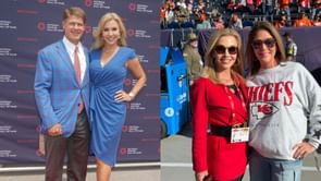(IN PICS) Patrick Mahomes' mom Randi drops 2-word reaction after sharing wholesome sideline moment with Chiefs owner Clark Hunt's wife Tavia