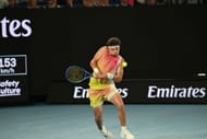 Ben Shelton at the 2025 Australian Open - Source: Getty