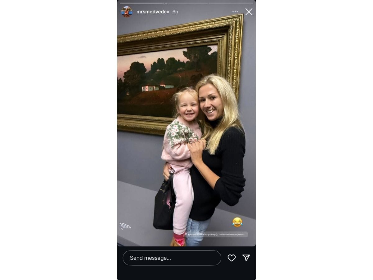 Daria's Instagram story