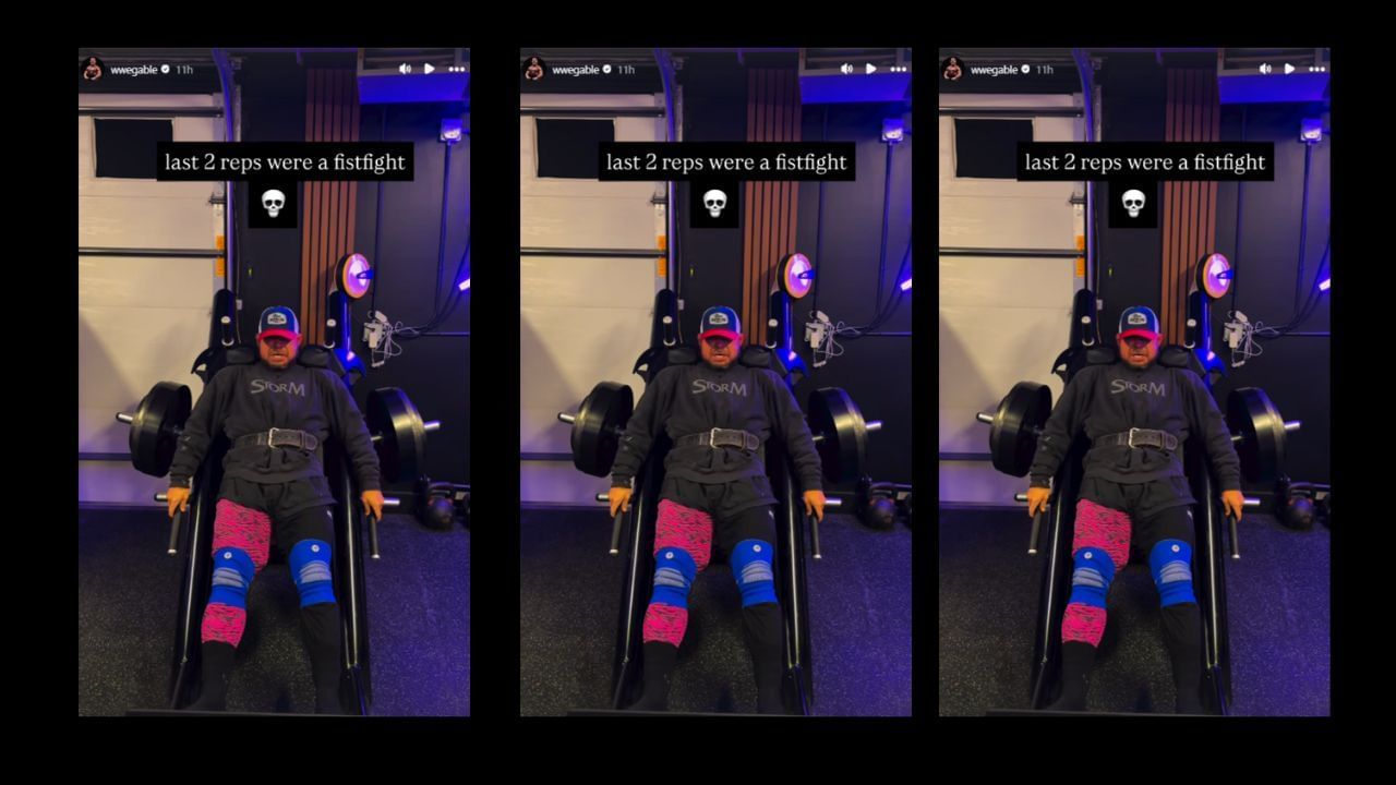 Chad Gable's Instagram Story (Image credits: @wwegable on Instagram)