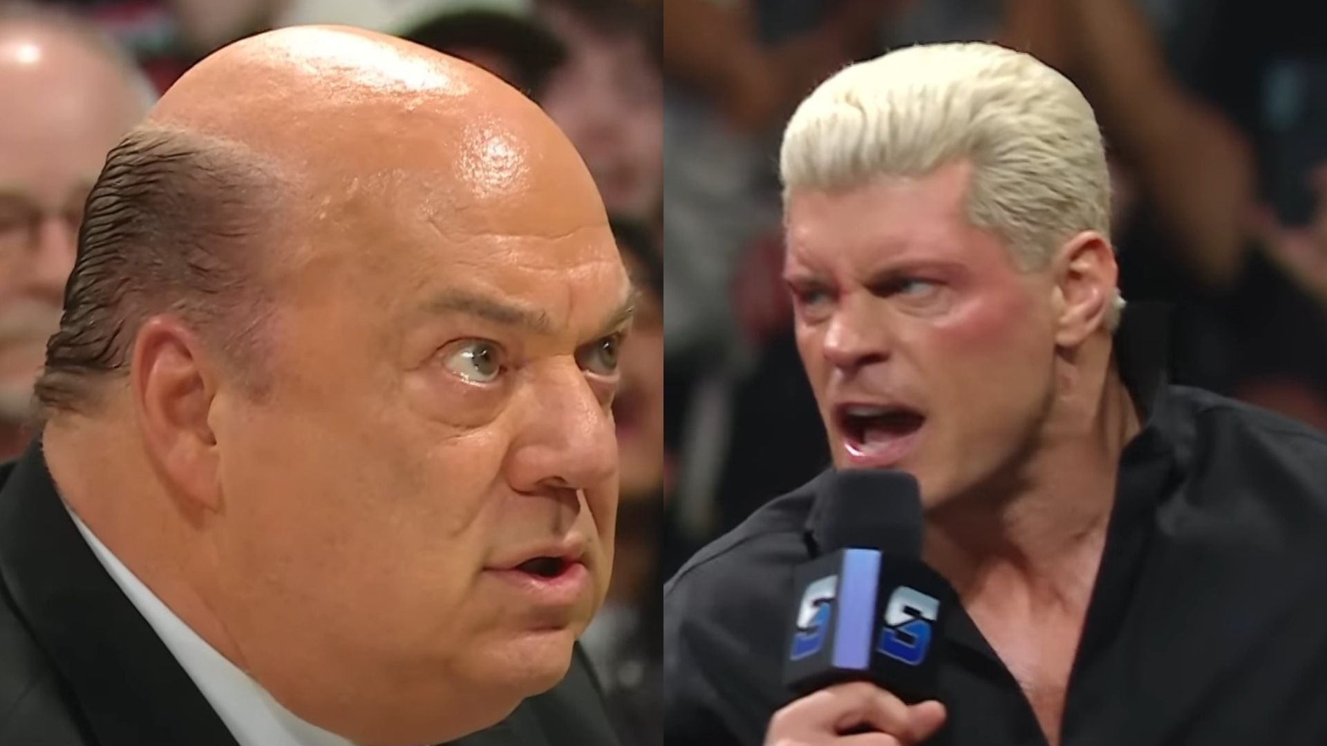Paul Heyman and Cody Rhodes during WWE SmackDown (Image via WWE