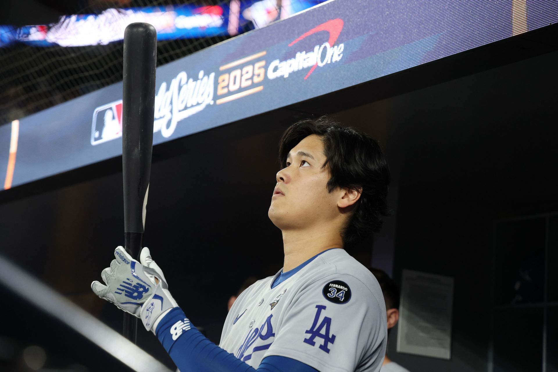 Dodgers and Blue Jays in game 6 of the world series at Rogers Centre. - Source: Getty