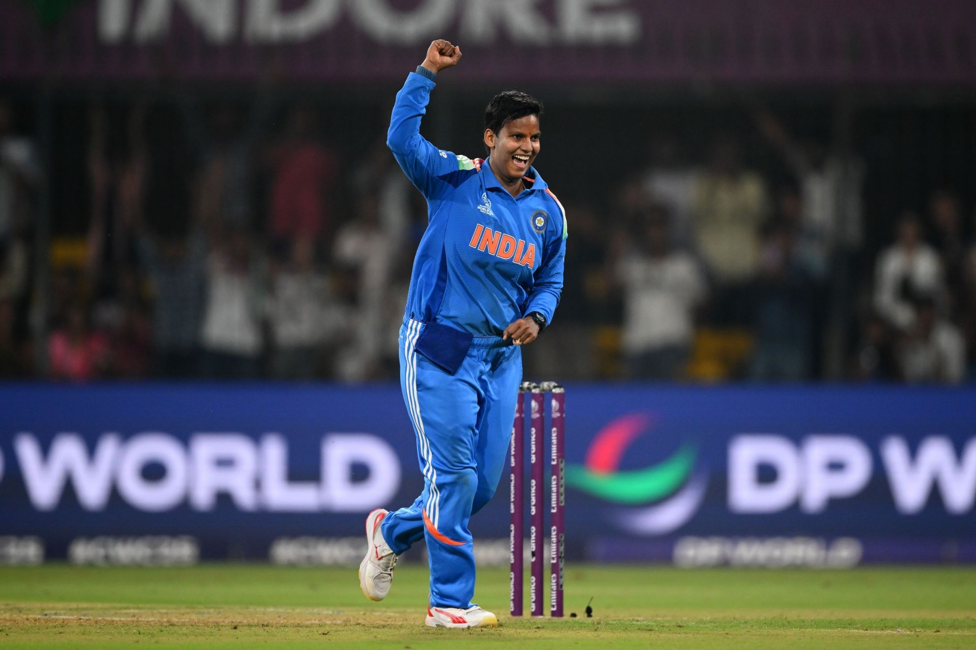 Deepti Sharma has a golden chance to win the PoTS award. Source: Getty