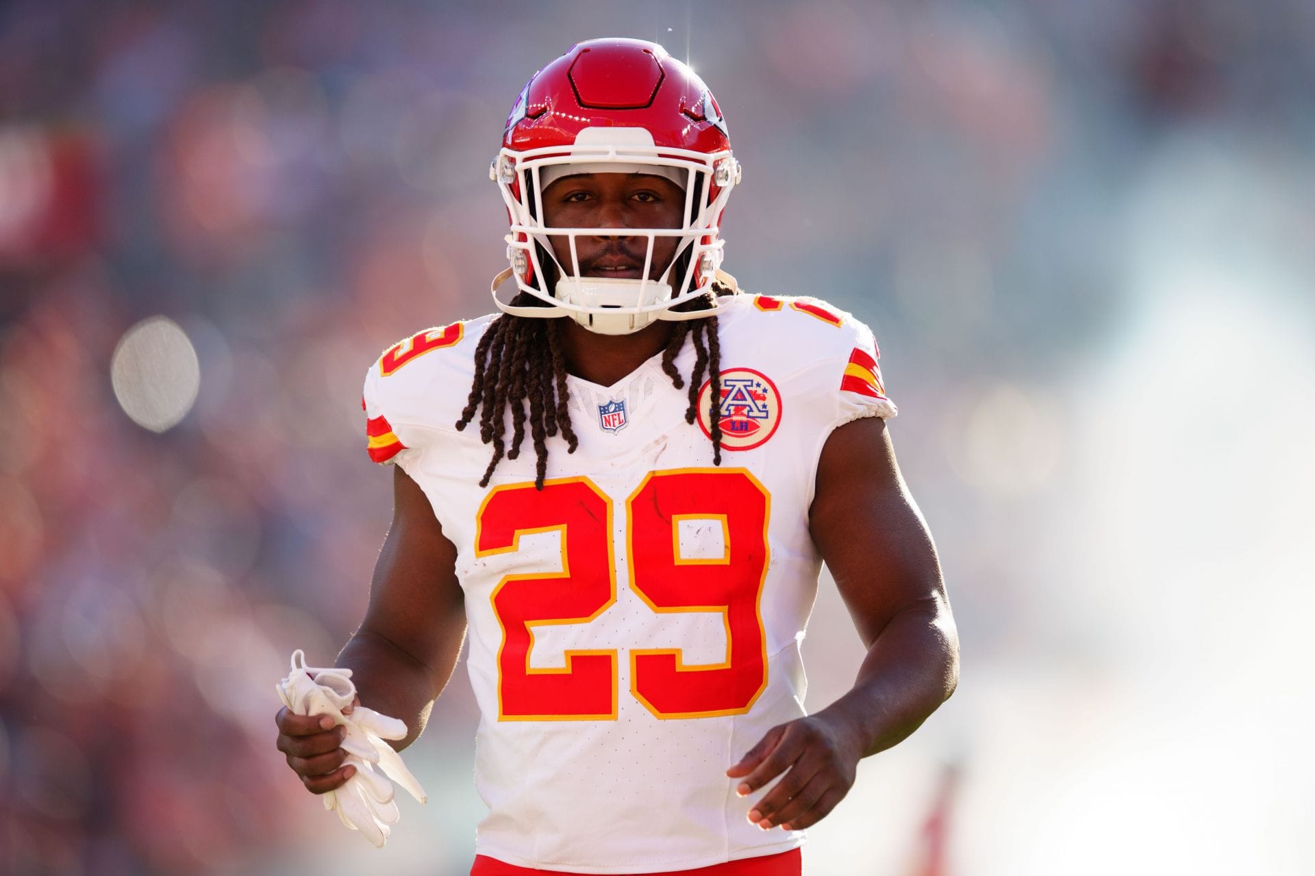 Kareem Hunt at Kansas City Chiefs v Denver Broncos - NFL 2025 - Source: Getty