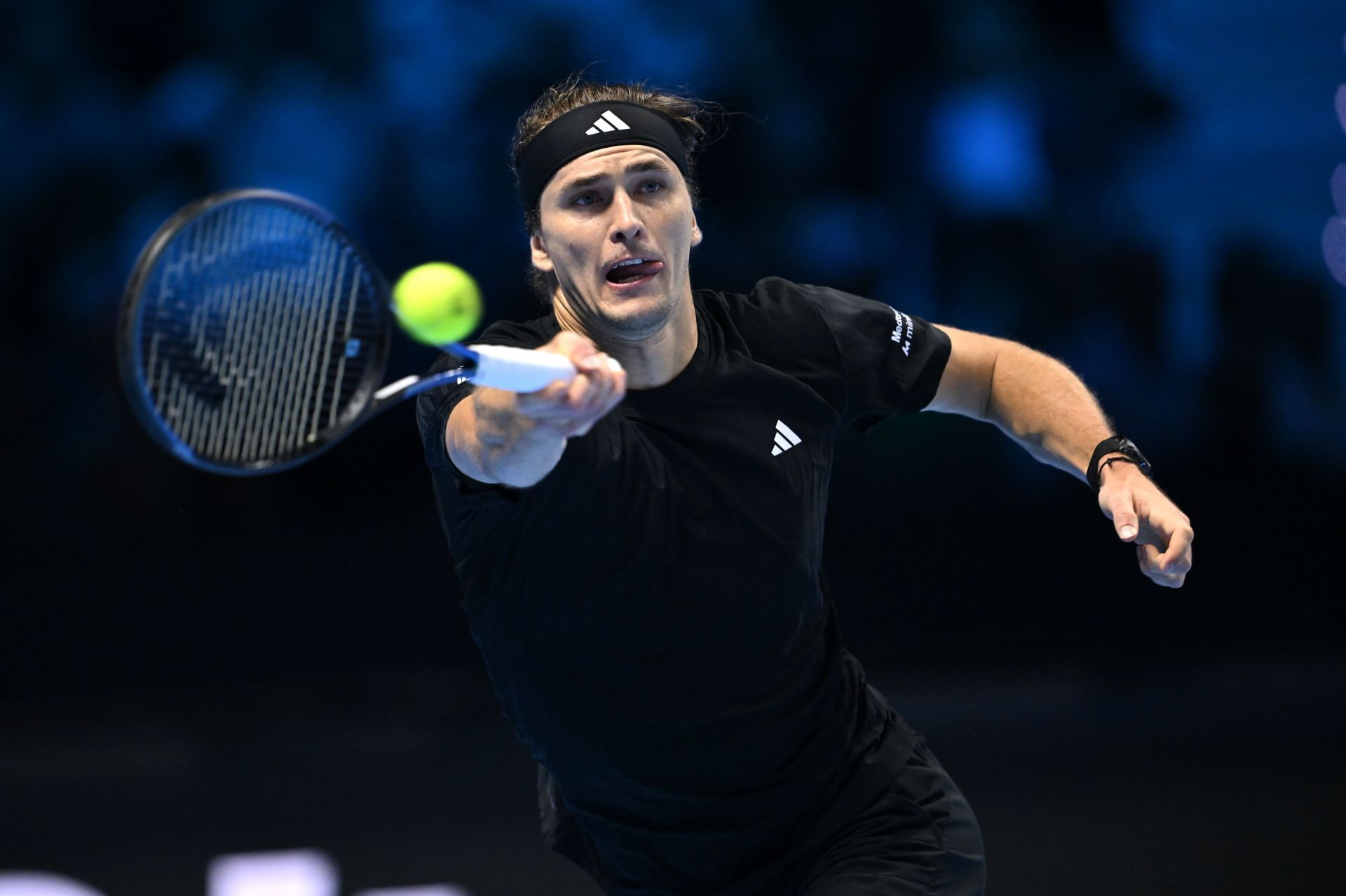 Alexander Zverev at the ATP Finals 2025. (Photo: Getty)