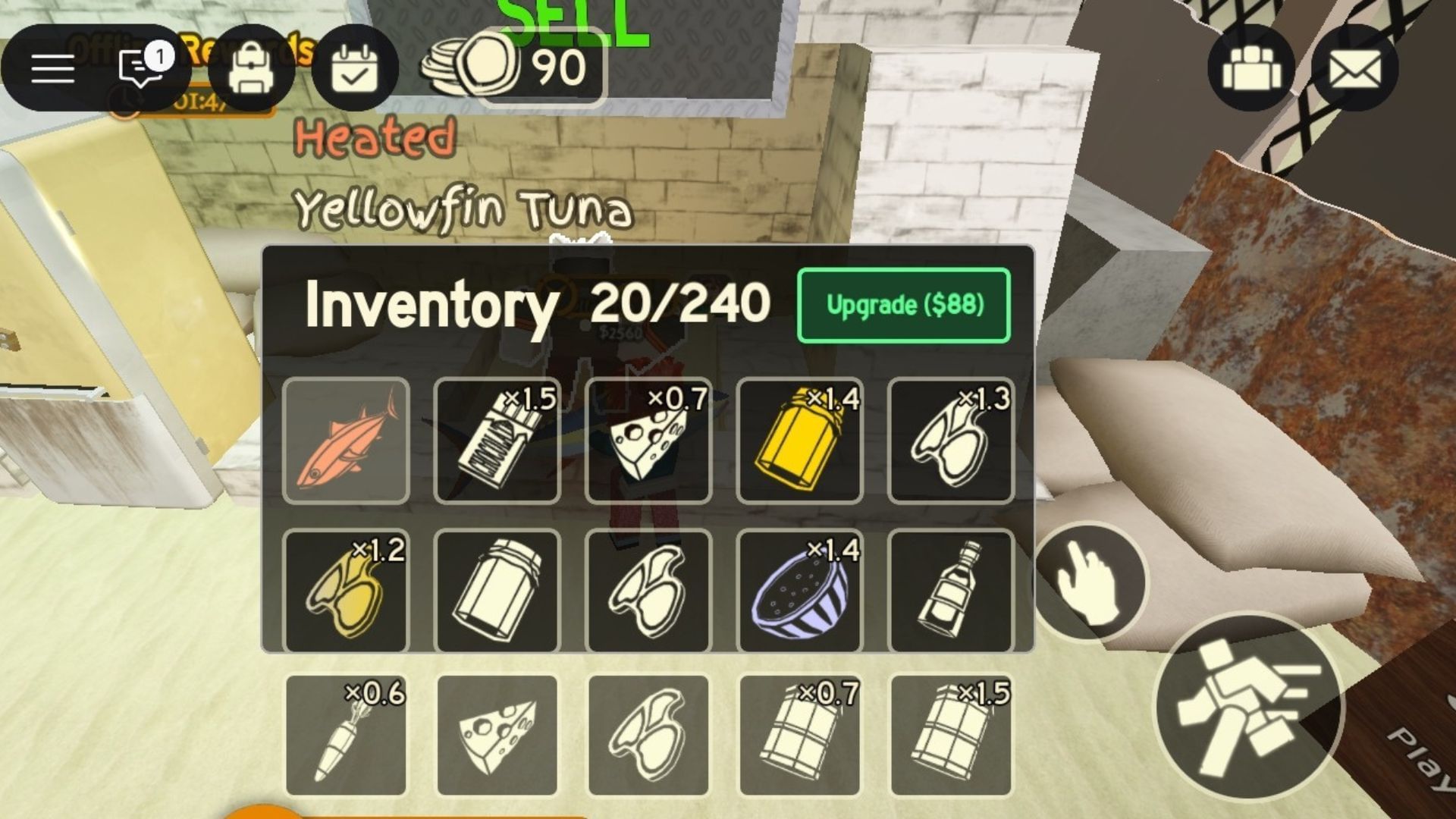 Inventory (Image via Roblox)