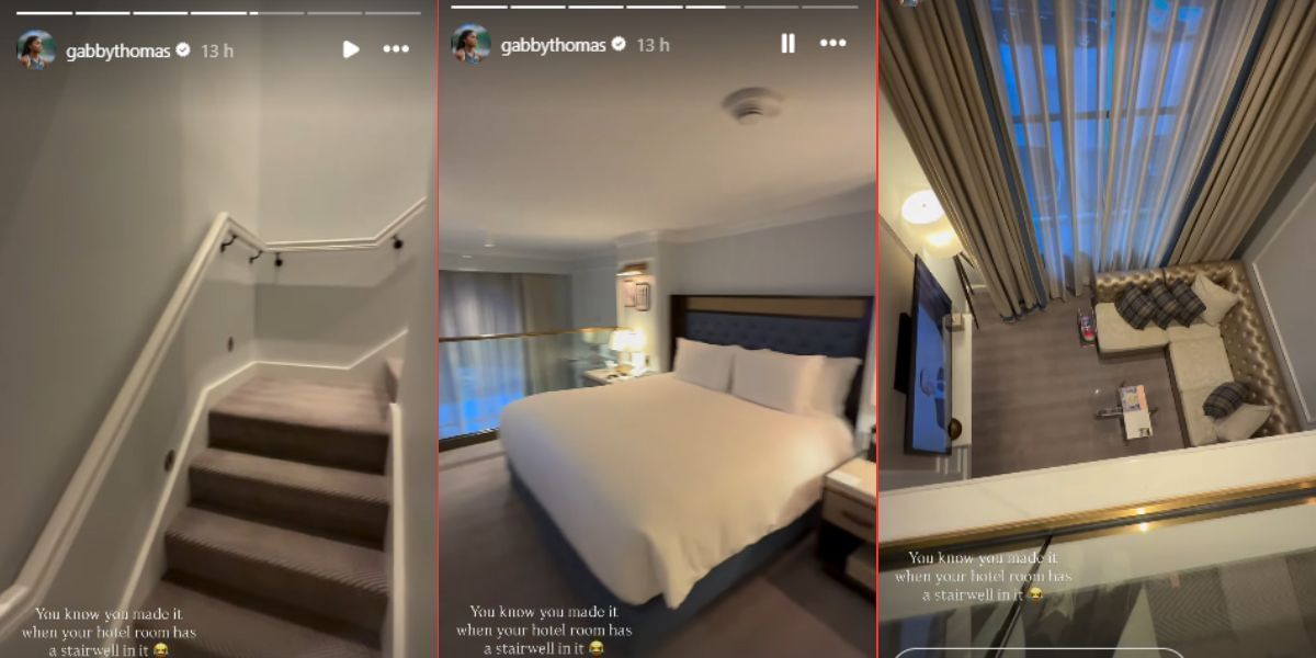 Screenshots of Thomas&#039; Instagram story.