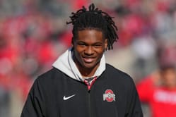 "Rigged for Ohio State," "Refs flat out cheating": CFB fans rip into referees over Jeremiah Smith's controversial TD vs. Michigan