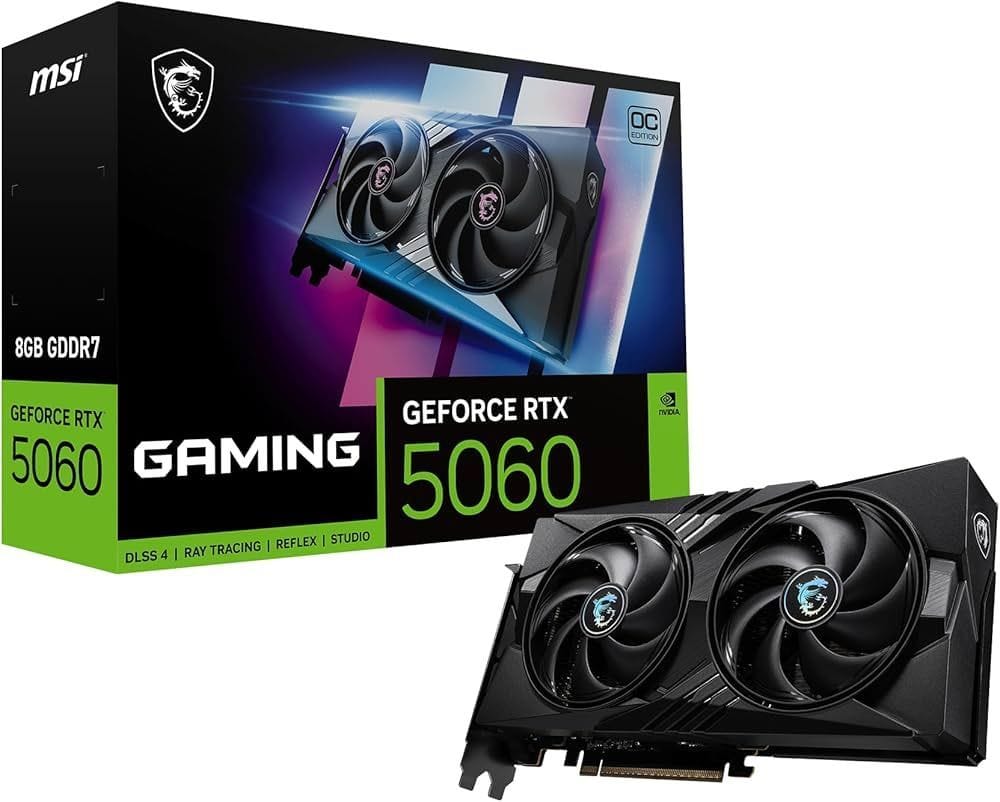 The RTX 5050 is $50 cheaper, which could help gamers save significantly on a build (Image via Amazon)