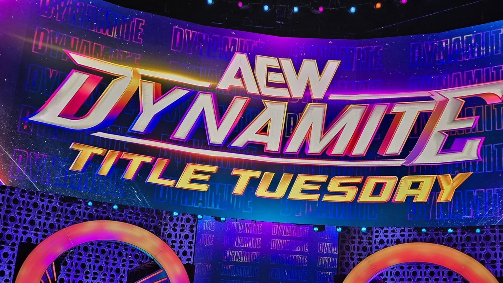 AEW Dynamite is the weekly Wednesday show of the promotion [photo: Ricochet