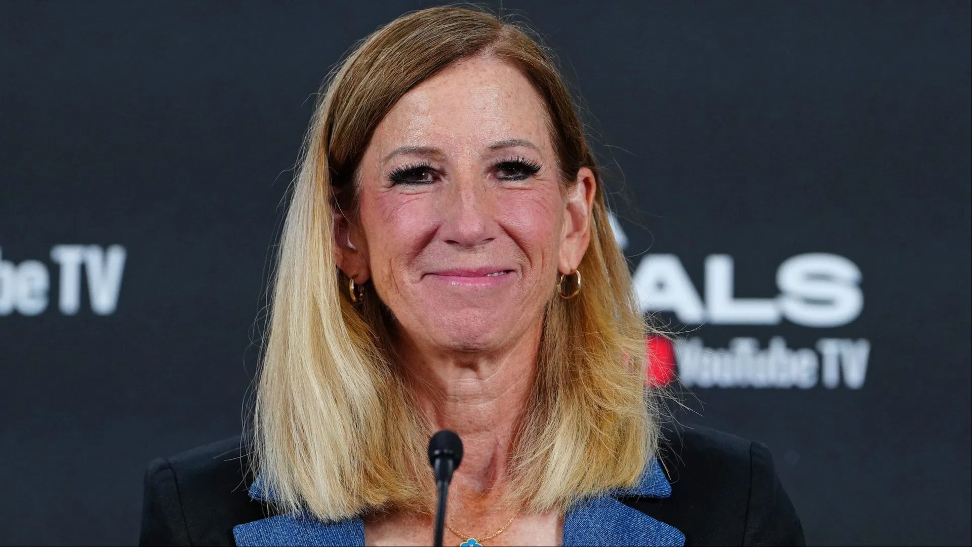 WNBA commissioner Cathy Engelbert is leading the negotiations of the new CBA. (Photo: IMAGN)