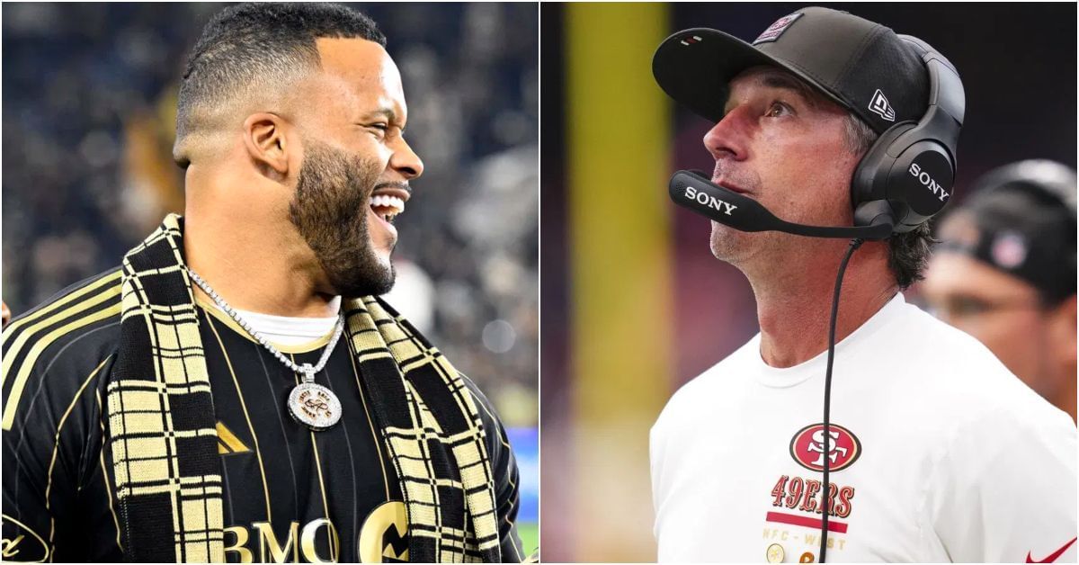 Aaron Donald takes shot at Kyle Shanahan and 49ers after Rams