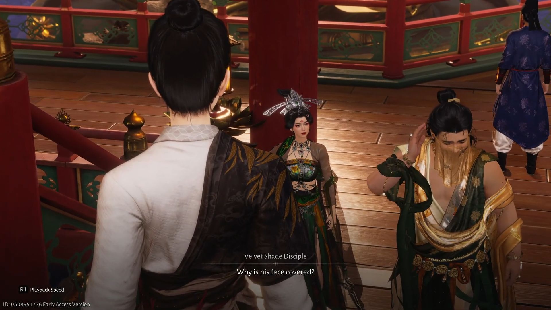 Trick the Velvet Shade Disciple to reach in (Image via Sportskeeda Gaming || NetEase Games)