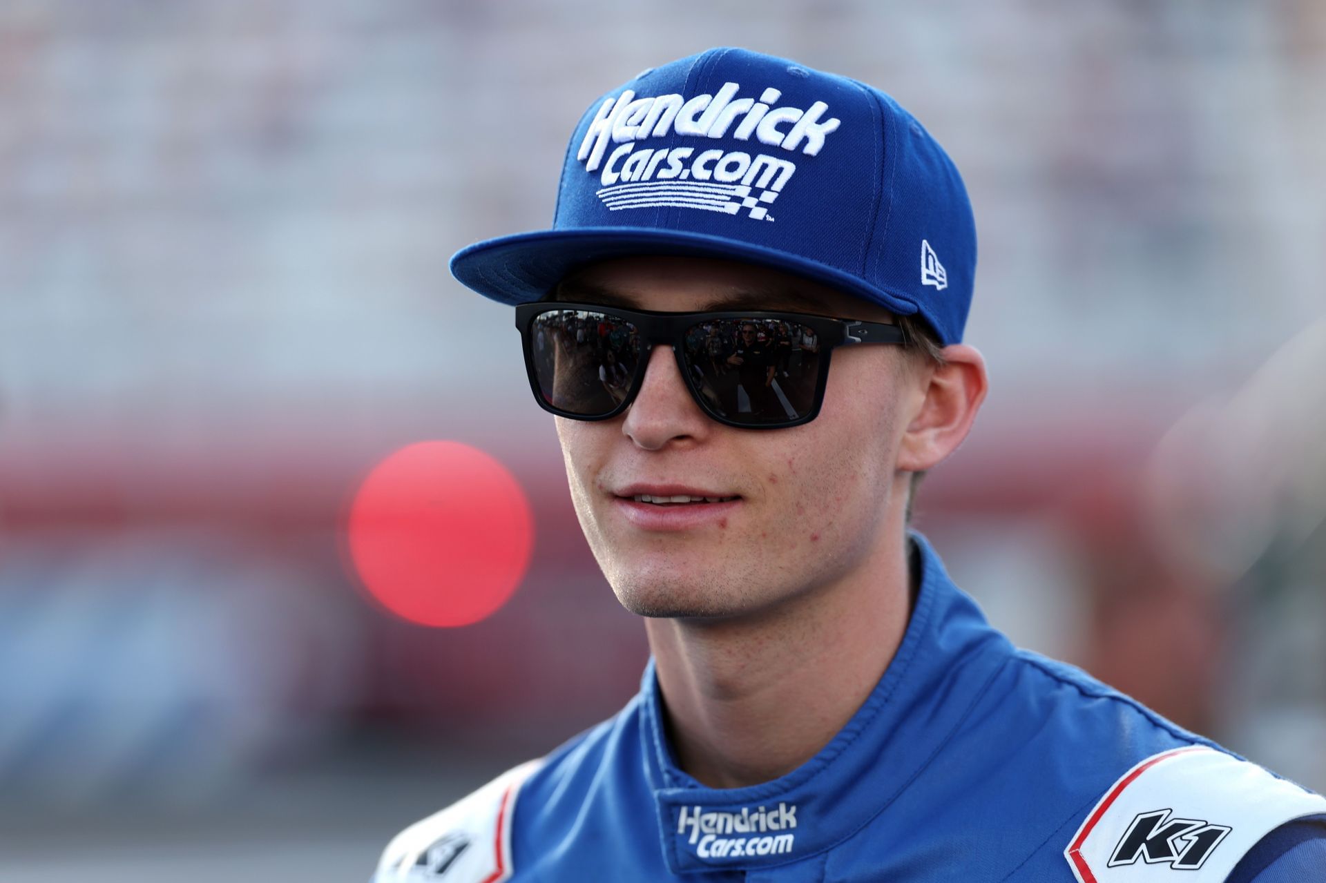 Corey Day at Charlotte Motor Speedway on October 04, 2025. Source: Getty