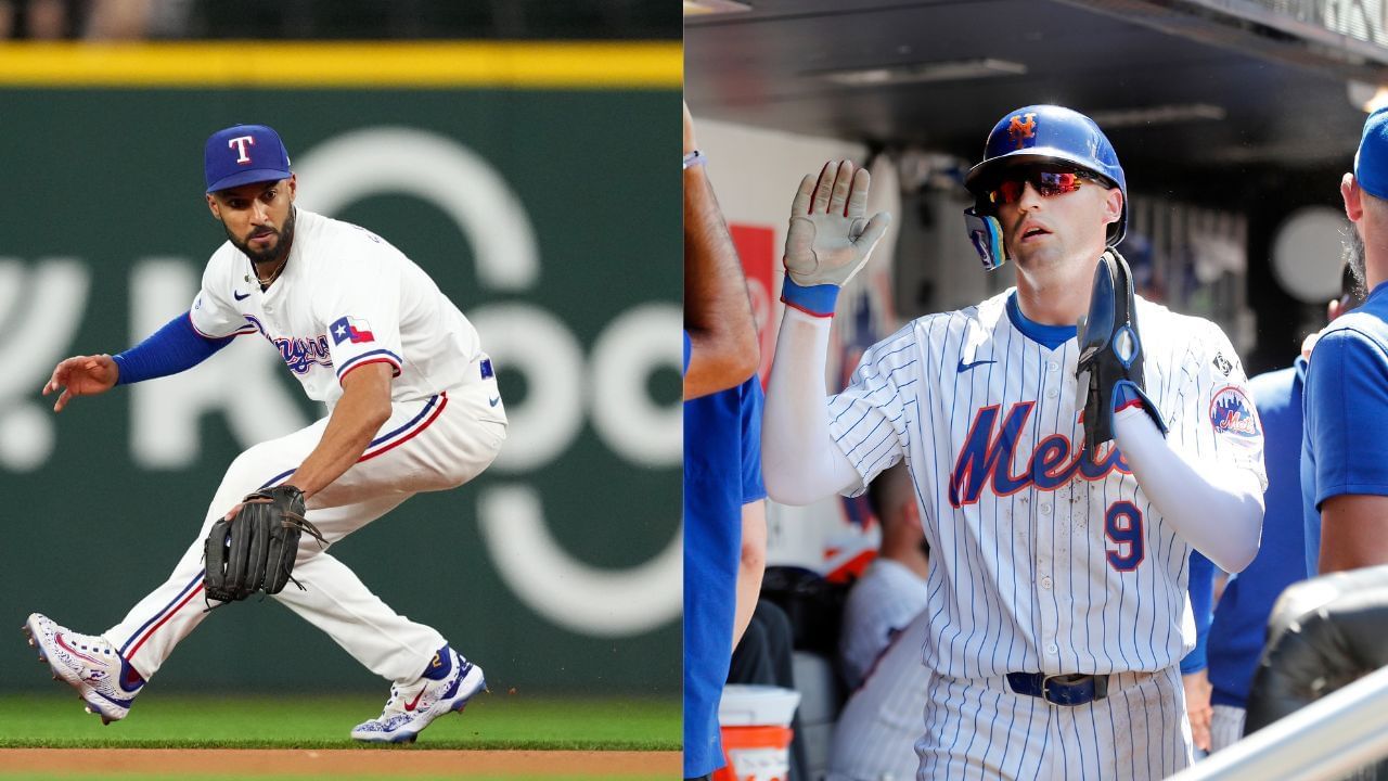 MLB insider issues stern verdict on Rangers trading $325,000,000 superstar post Brandon Nimmo-Marcuus Semien deal. Credit: GETTY