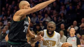 Rudy Gobert Starts Madness By Seemingly Handing Bald Ultimatum to Jaylen Brown Amid Fake Hairline Drama