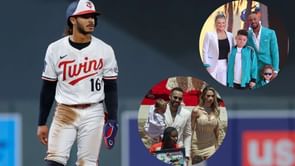 Byron Buxton, Dylan Cease's girlfriend, Carlos Correa's wife and more react as Austin Martin pops the big question to Kayde Clampitt