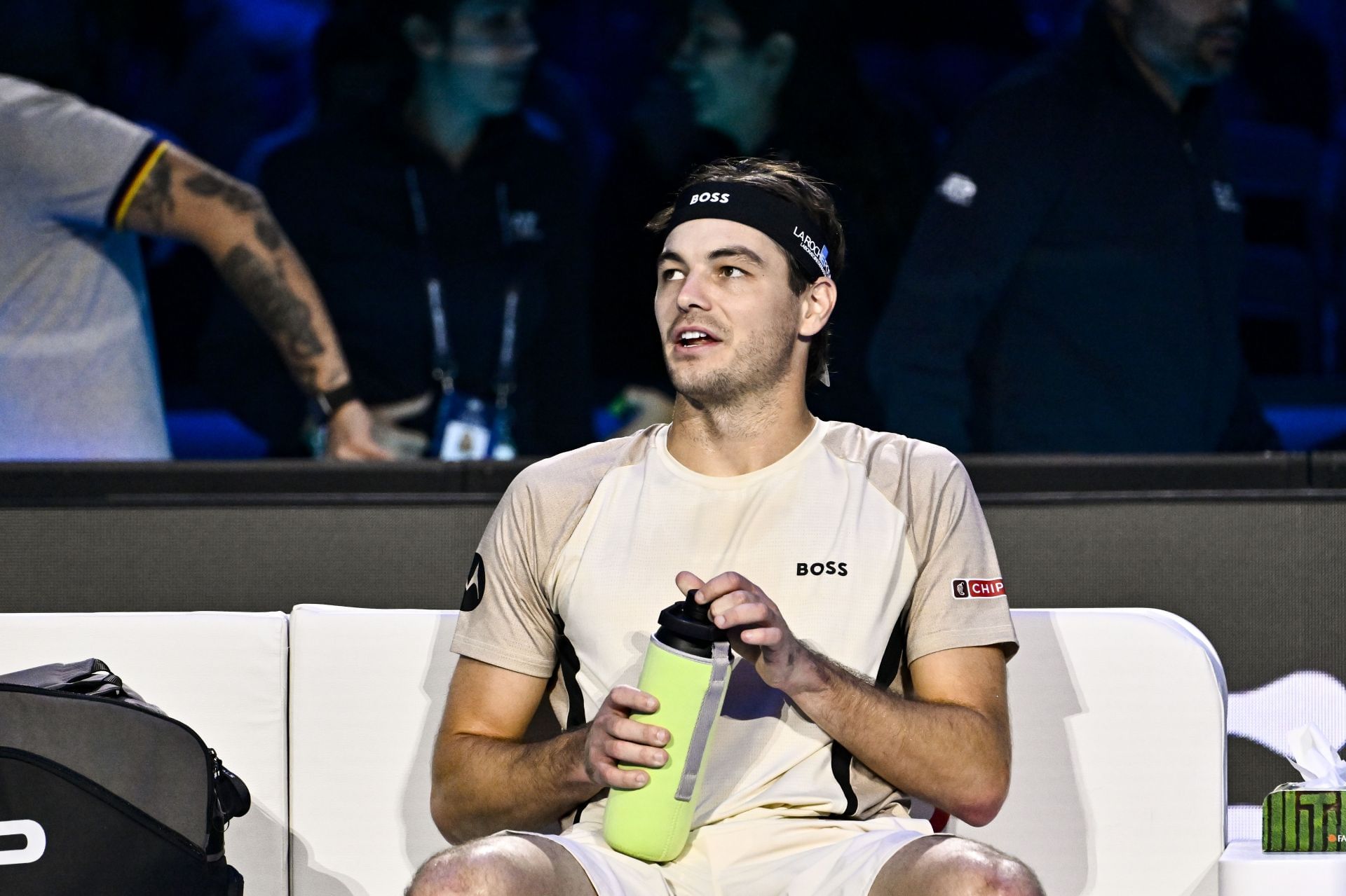 Taylor Fritz at the 2025 ATP Finals. (Source: Getty)