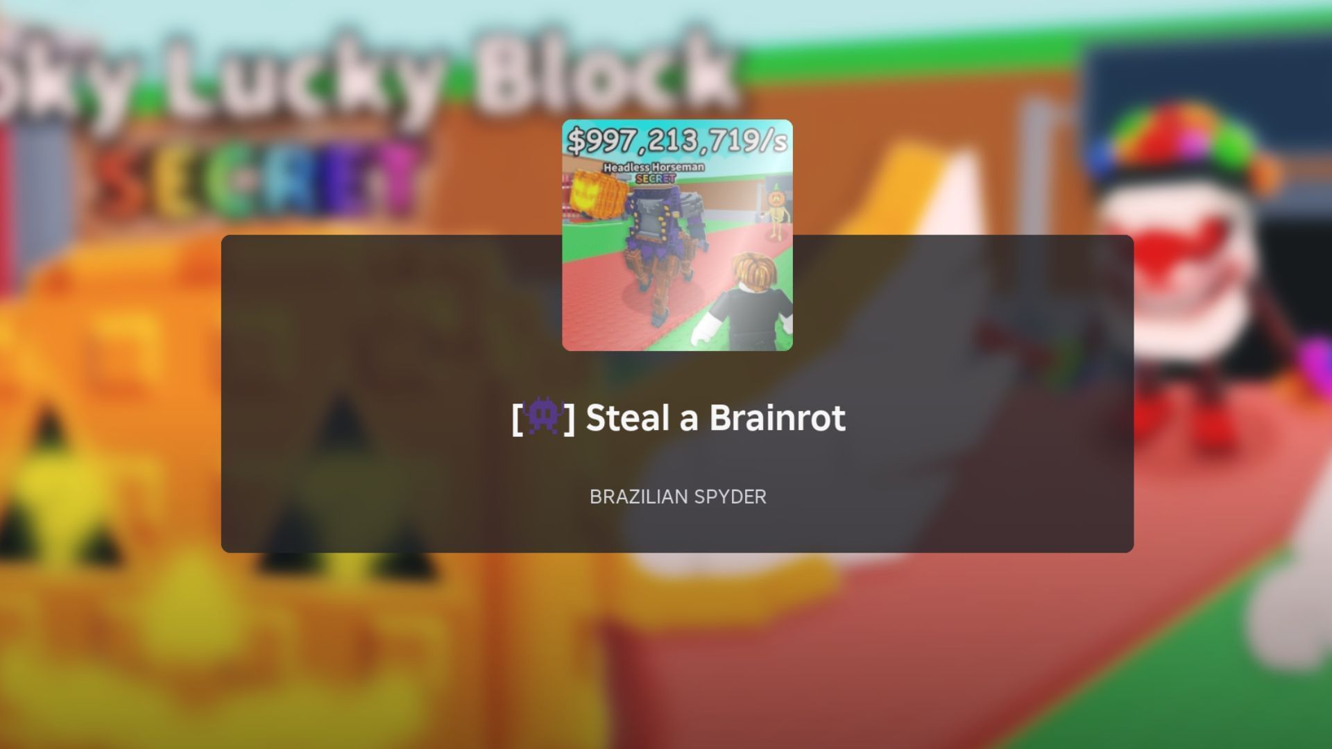 Steal a Brainrot 1x1x1x1 ritual update guide