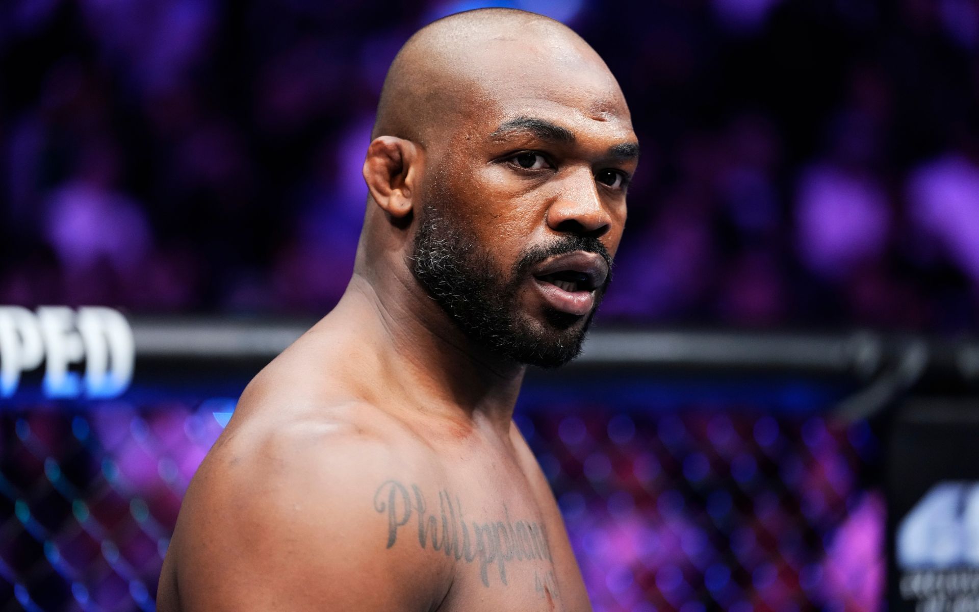 Jon Jones (pictured) during UFC 285 event. [Image courtesy: Getty Images]