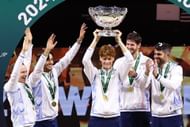 Team Italy at the Davis Cup Final - Netherlands v Italy Final - Source: Getty