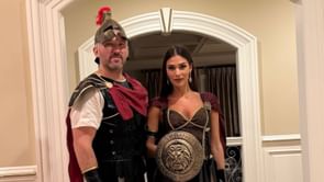 Alex Ovechkin and wife Nastasiyа channel Roman-warriors in their Halloween costumes
