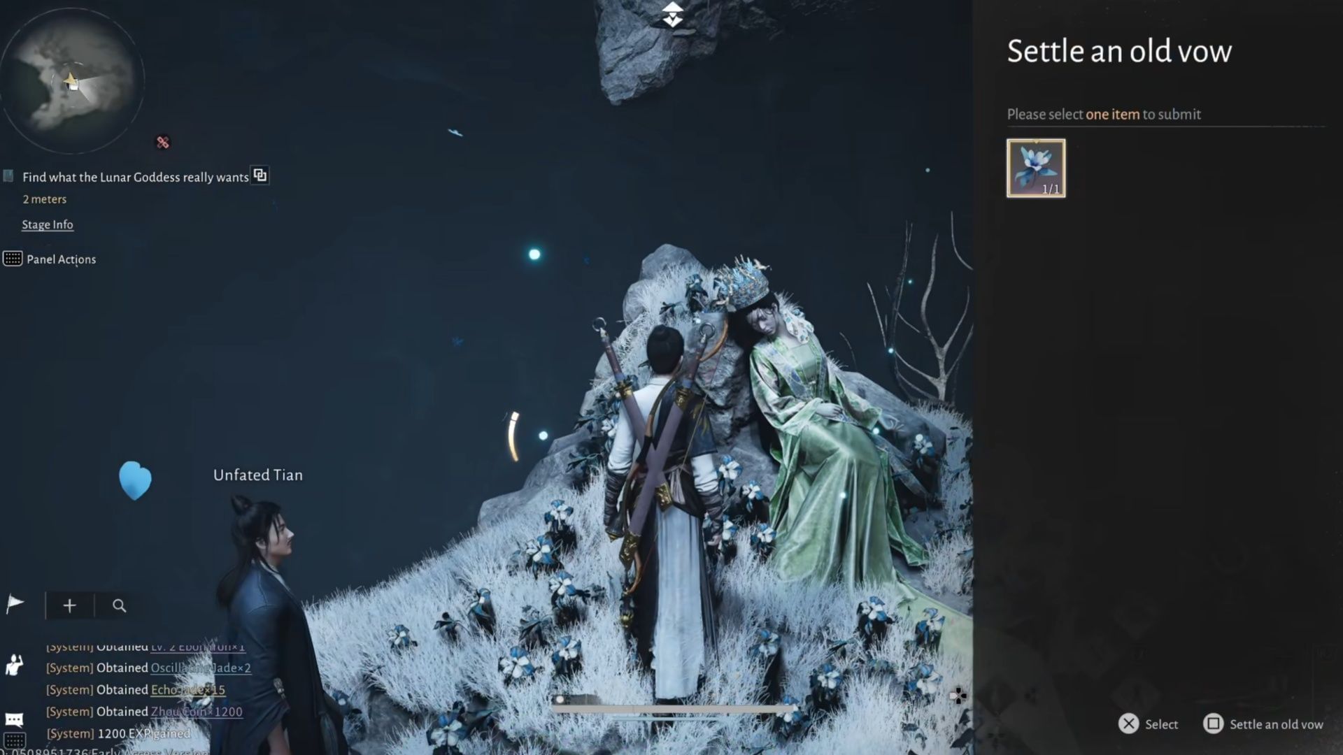 With this done, you can leave, and claim your rewards (Image via NetEase)