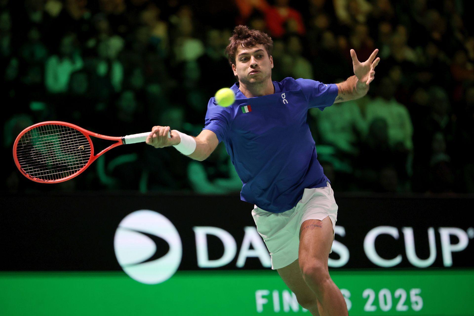 Cobolli at the Davis Cup Finals 2025 (Image Source: Getty)